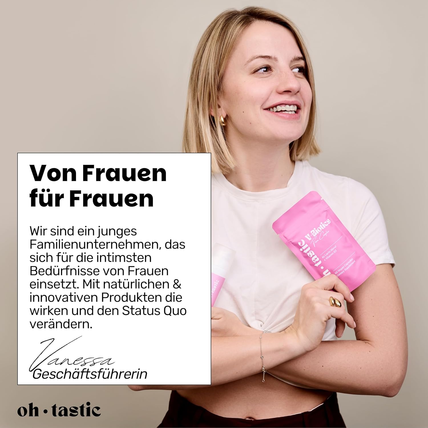 Penisvergrößerung & Pflege – Natural Sensitive Lubricant with Hyaluronic for Women - Intimate Water-based Gel in Dryness, pH Friendly Lubricant, Water-Based Lube with Lactic Acid - ohtastic - (50 ml) – Bild 8