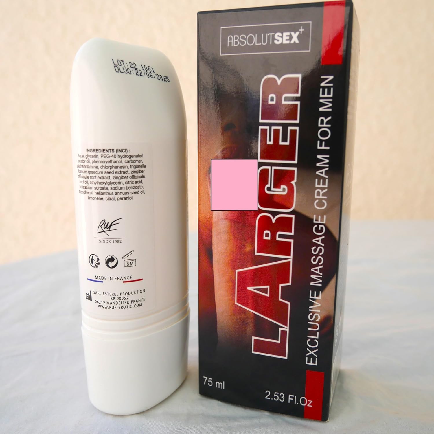 Potenzmittel & Standfestigkeit – Absolute Sex Male Enlargement Intimate Area Enlargement Cream Extender Cream Thicker Longer Strong for Men 75 ml – Bild 2