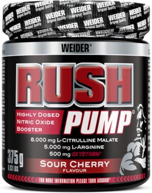 Ausdauer & Energie – Weider Weider Rush Pump Sour Cherry 375 g