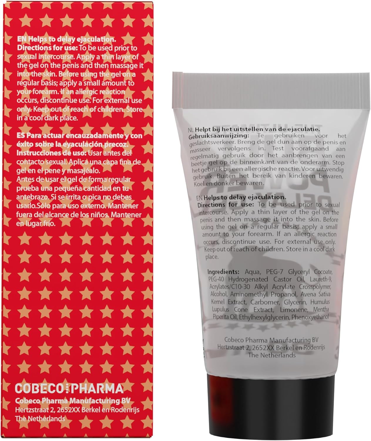 Penisvergrößerung & Pflege – Cobeco Bull Power Delay Gel 30 ml – Bild 4