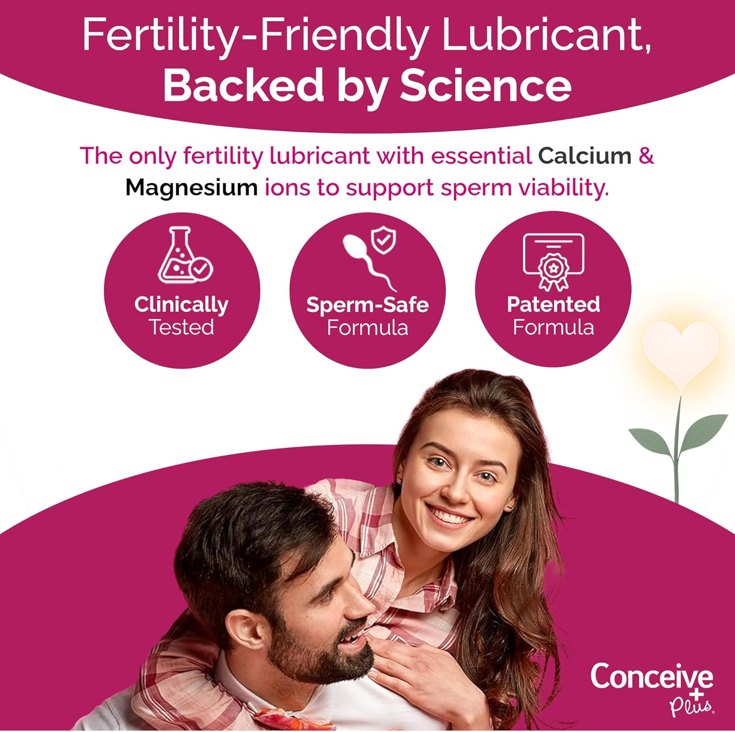 Penisvergrößerung & Pflege – SASMAR® Conceive Plus Fertility Lubricant 75 ml for Children – Bild 2