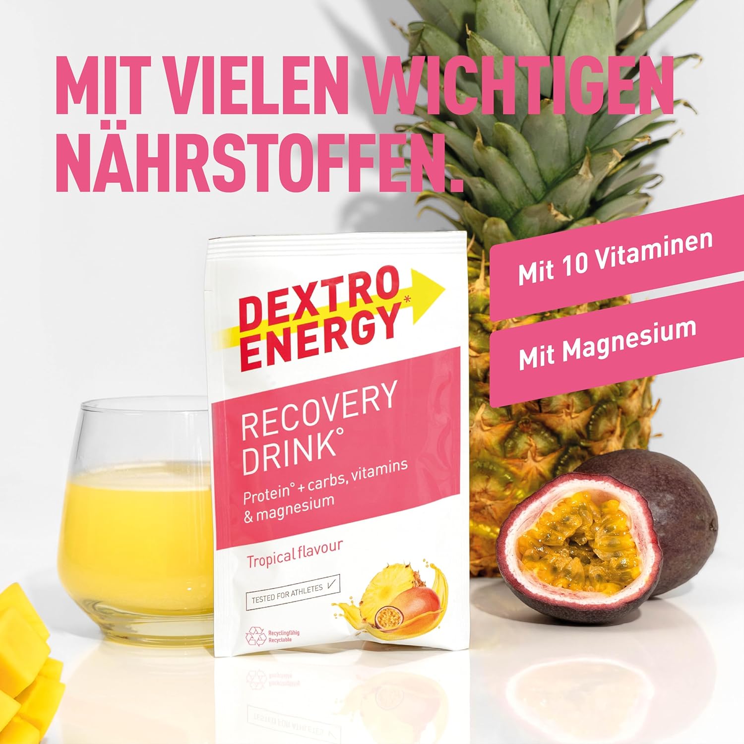 Ausdauer & Energie – Dextro Energy recovery drink – Bild 4