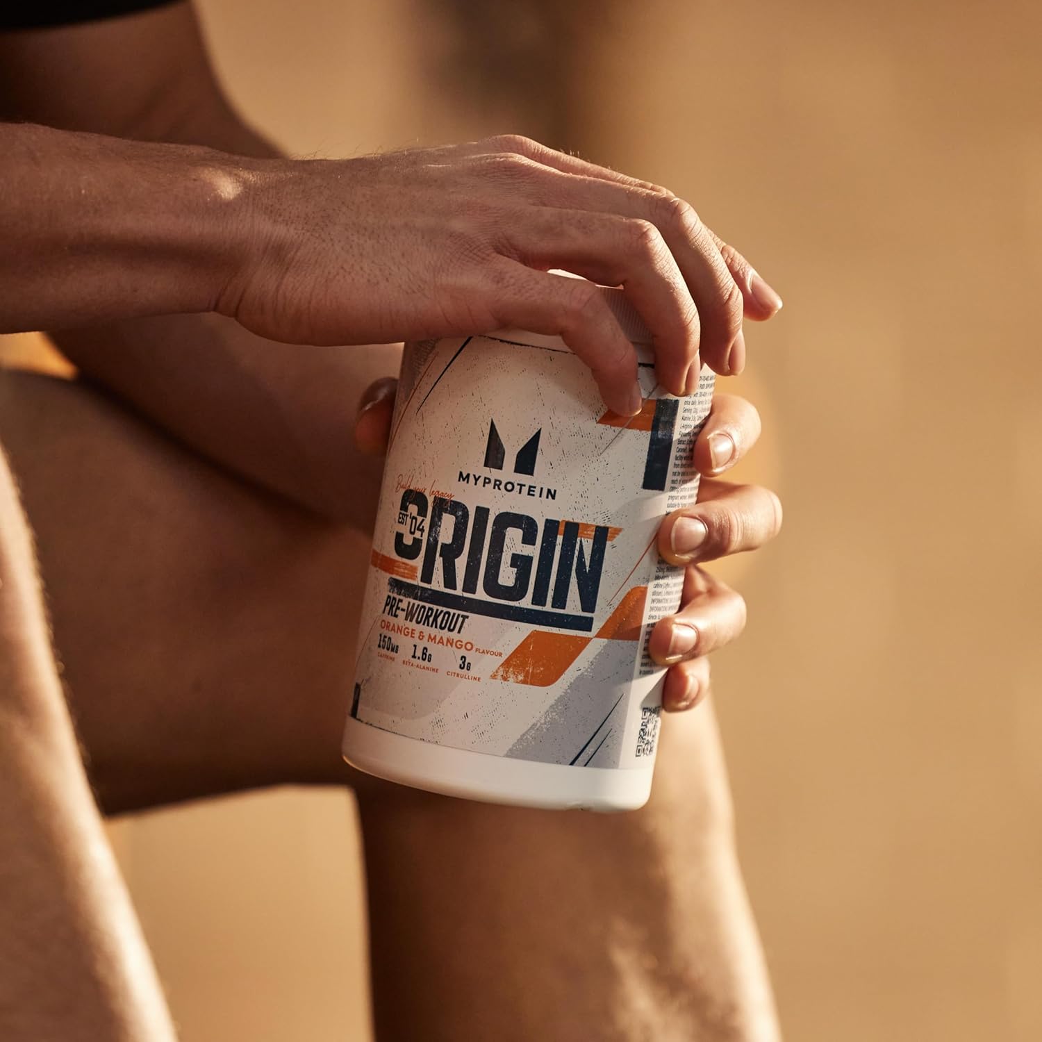 Ausdauer & Energie – Myprotein Origin Pre-Workout Powder | 300mg Caffeine, L-Citrulline & Beta-Alanine | Powerful Pre-Workout Formula | Orange Mango Lemonade, 600g Resealable Tub – Bild 7