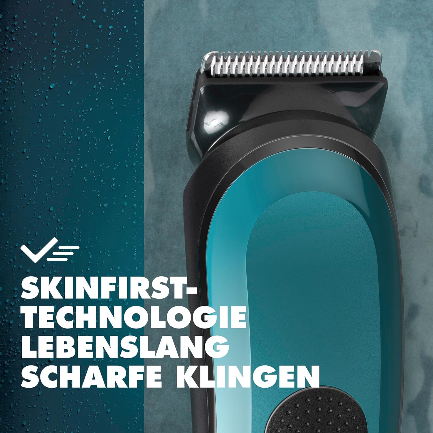 Penisvergrößerung & Pflege – Gillette Intimate Electric Body Shaver for Men for Intimate Area, SkinFirst Intimate Shaver, Trimmer with Lifetime Sharp Blades, Waterproof, Wireless for Wet and Dry Use – Bild 4