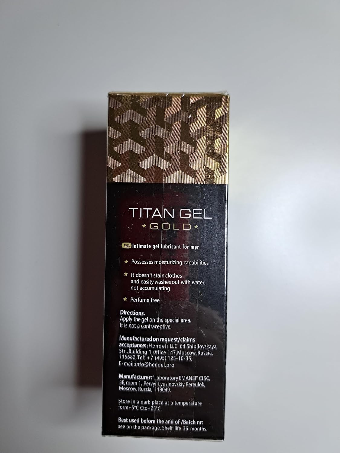 Penisvergrößerung & Pflege – Titan Gold Original 2 Tubes x 50ml Best Extension Gel for Men – Bild 4