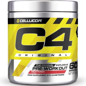 Ausdauer & Energie – C4 Original - Pre-Workout Booster - Drink Powder for Energy Drink | 150 mg Caffeine + Beta-Alanine + Creatine Monohydrate
